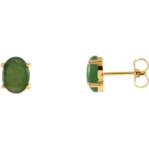 Jade, Crystal Pave Beads, Hook Earrings