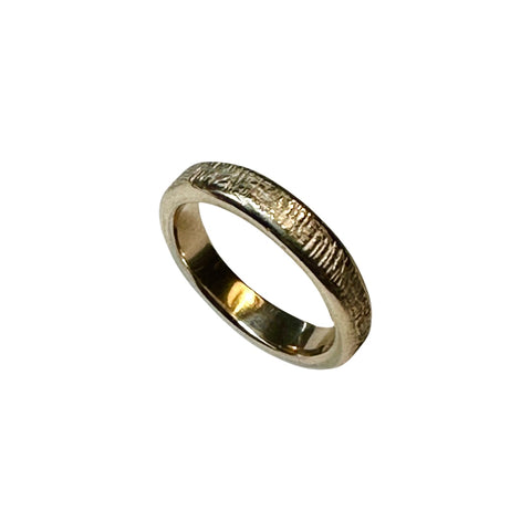Tungsten & 18K Yellow Gold PVD 6 mm Domed Band