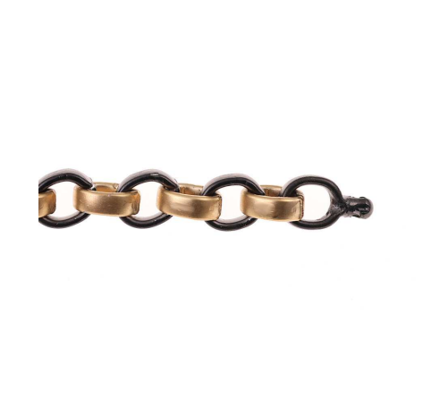 Vario Clasp Anchor Flat Chain with Contrasting Color