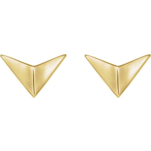 Small Triangle Style Studs