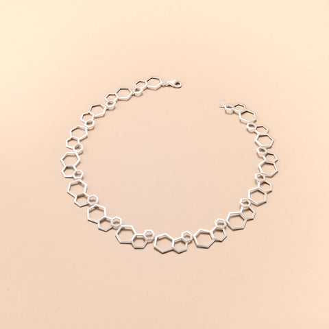 18k Gold Petal Honesty Bracelet/Necklace