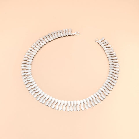Diamond Bezel Wire Threader Earrings
