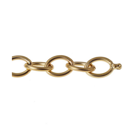 Vario Clasp Gold and Black PVD Anchor Chain with Contrasting Finishes