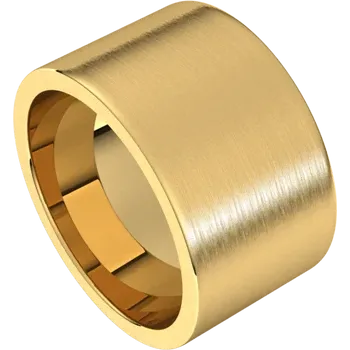 14k Gold 4mm Square Comfort-Fit Wedding Band