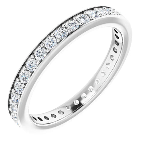 14K Gold 0.3 CTW Diamond Channel Set Band