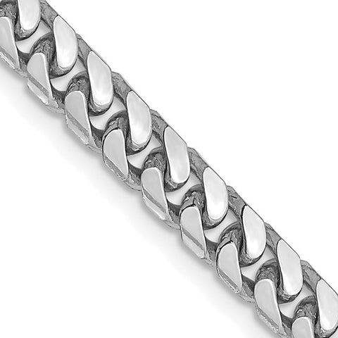 Gray Vario Clasp Silver Round Mesh Chain 6.5 mm