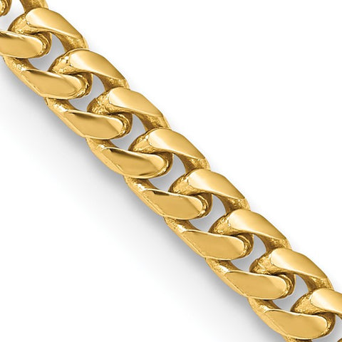 18K Solid Gold 1.00mm Diamond Cut Spiga Chain #18LP13