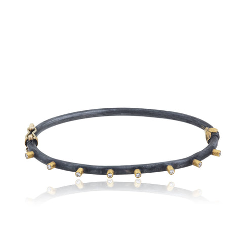18k Gold Petal Honesty Bracelet/Necklace