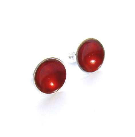 Medium Drop Enamel Earring