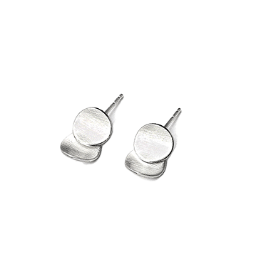 Zinnia Petal Double Earrings