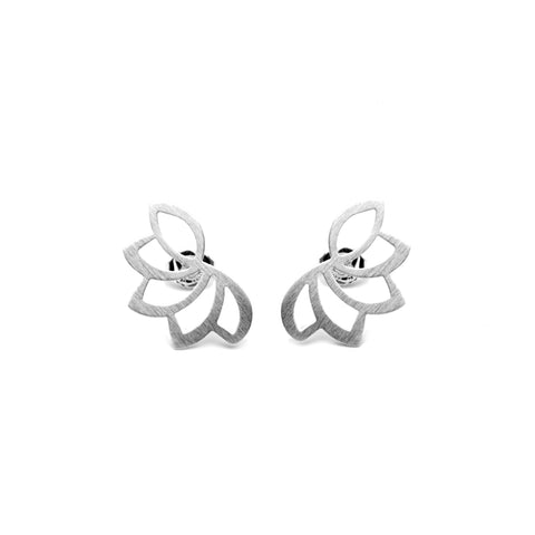 Forget Me Not Disk Earrings