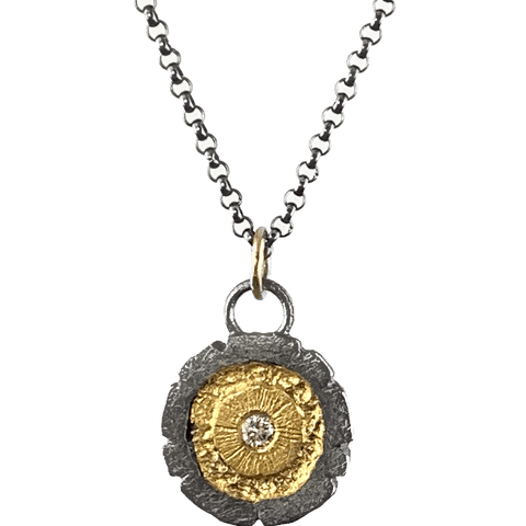 Jaipur Ring - Sapphire, 22K Gold & Sterling Silver