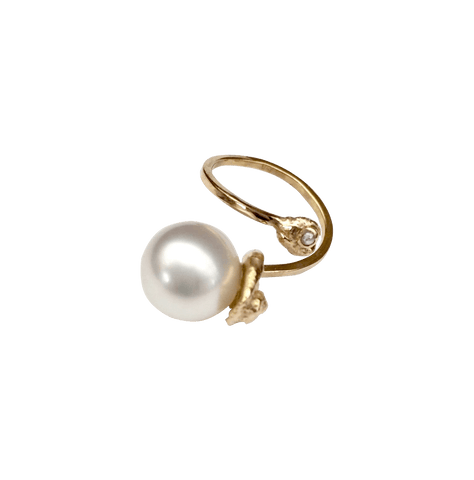 Terra Leaf Jade Gold Diamond Necklace