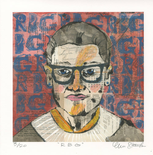 RBG Limited Edition signed print