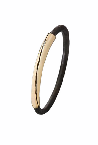 18k Yellow Gold 2 mm Half Round Classic Wedding Band with Brushed Finish