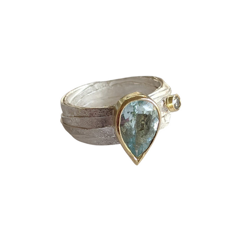 Love Bicolor Tourmaline Ring