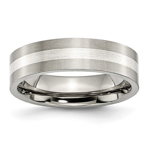 Damascus Steel Dome Shape Patterned Band
