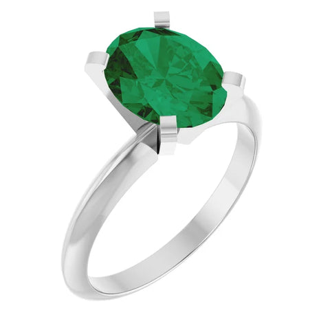 Murmur Emerald Small Studs