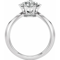 14K Gold 2 CTW Lab Grown Diamond Engagement Ring
