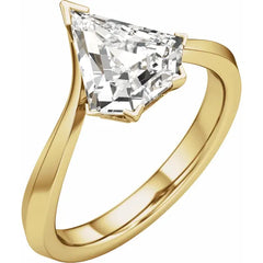 14K Gold 2 CTW Lab Grown Diamond Engagement Ring