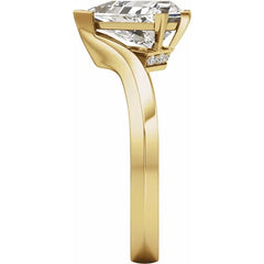 14K Gold 2 CTW Lab Grown Diamond Engagement Ring