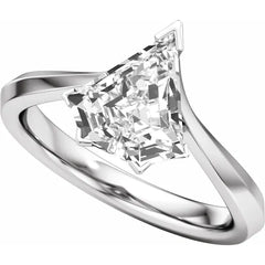 14K Gold 2 CTW Lab Grown Diamond Engagement Ring