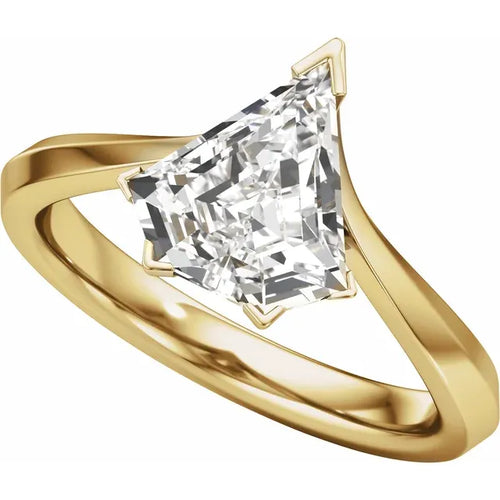 14K Gold 2 CTW Lab Grown Diamond Engagement Ring
