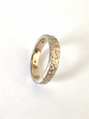 Night Full of Stars Moissanite Ring