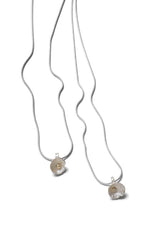 Acorn Cup Pendant with Diamond