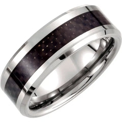 Tungsten Carbon Fiber Comfort Fit Band