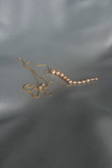 Fireball Pearl Necklace | 14K Gold Filled Adjustable
