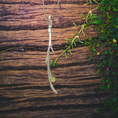 Twiglet Necklace with Peridot