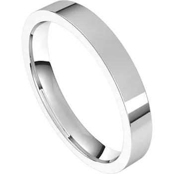 San Andreas Band 7mm Wide in Silver and 14k Gold Plating