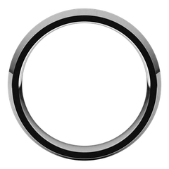 14K Gold Knife Edge 5 mm Wide Wedding Band