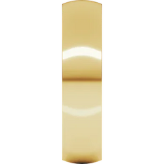 5 MM Half Round Light Comfort Fit 14k Gold Classic Wedding Band