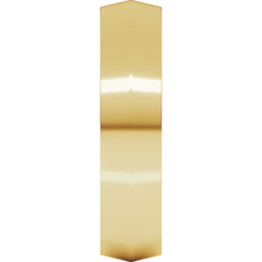 14K Gold Knife Edge 5 mm Wide Wedding Band