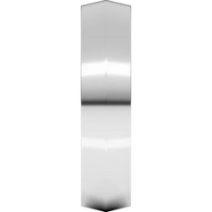 14K Gold Knife Edge 5 mm Wide Wedding Band