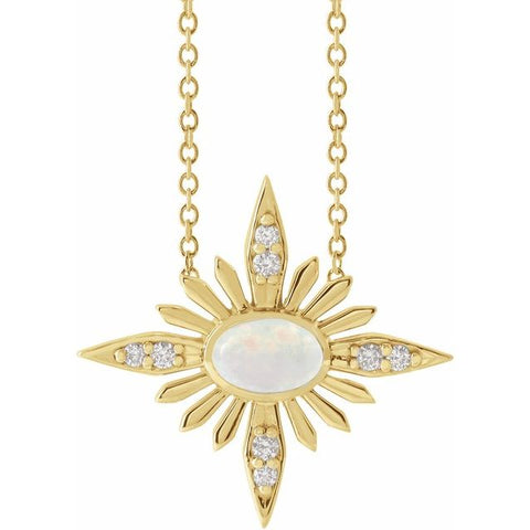 14K Gold Sting Ray Aquamarine and Topaz Pendant