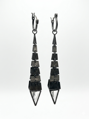 Crystal Drop Statement Earrings