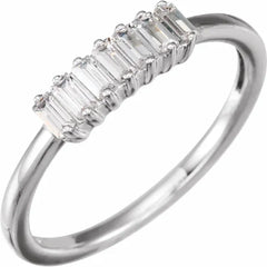 14K Yellow 1/3 CTW Lab-Grown Diamond Deco Style Ring