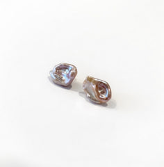 Keshi Meteor Earrings in 14K Gold Filled