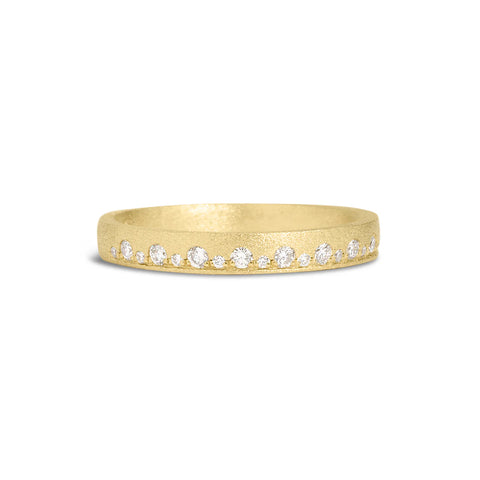 Diamond Trillion Facet Ring