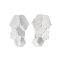 Geometric Cascade Earrings