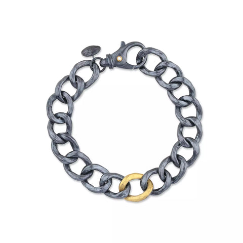 Double Taper Silver Wiggly Ring
