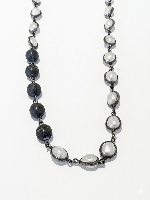Freshwater Pearl Ball Necklace