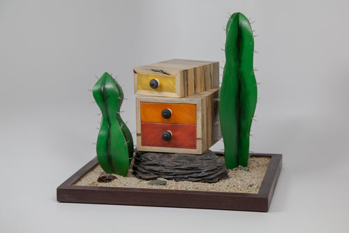 Cactus Jewelry Safe #2