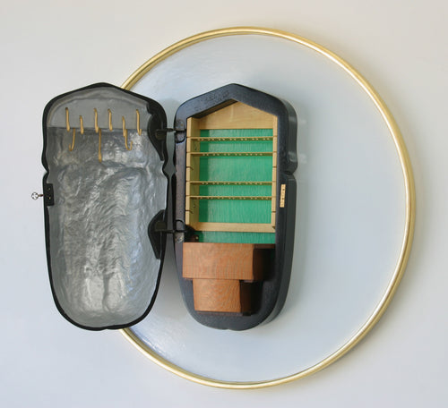 Circle Scarab Jewelry Cabinet