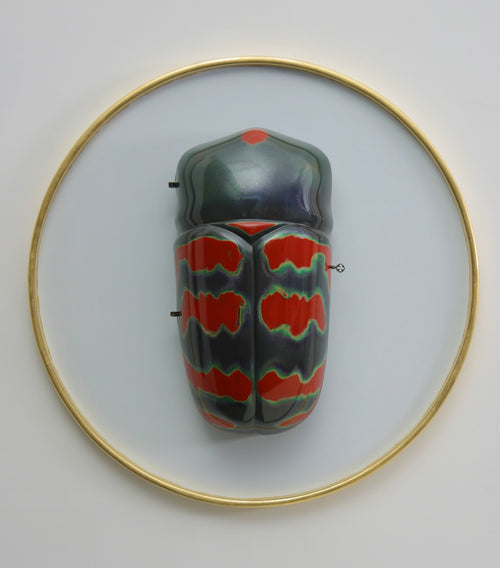 Circle Scarab Jewelry Cabinet