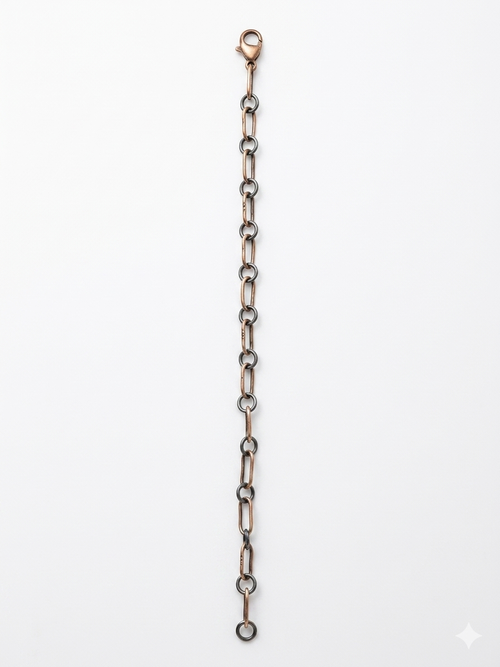 Gold-Filled and Sterling Silver Link Bracelet