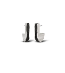 Joost Concrete Stud Earrings | Stainless Steel